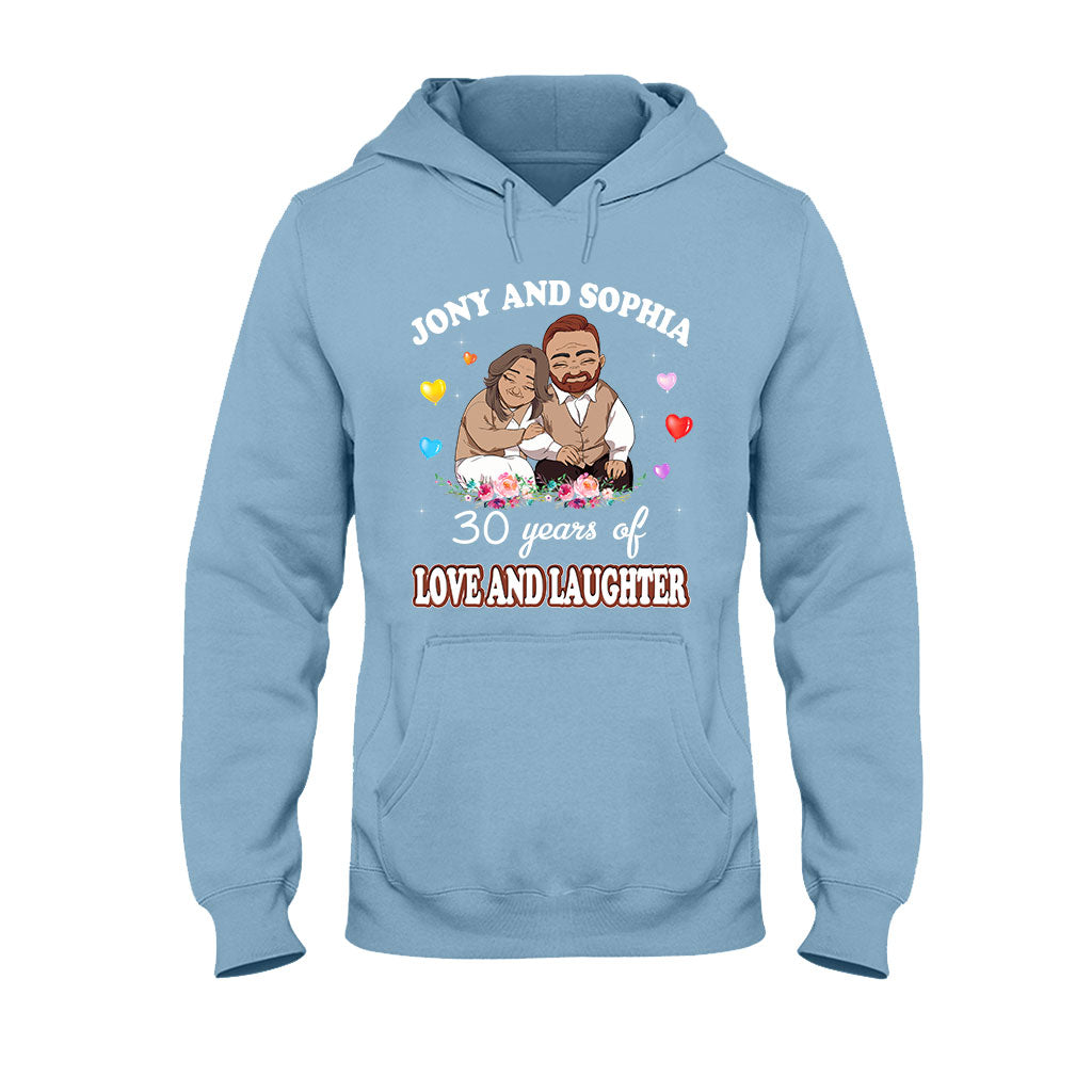Je t'aimerai toujours - T-shirt et sweat à capuche personnalisés pour couples