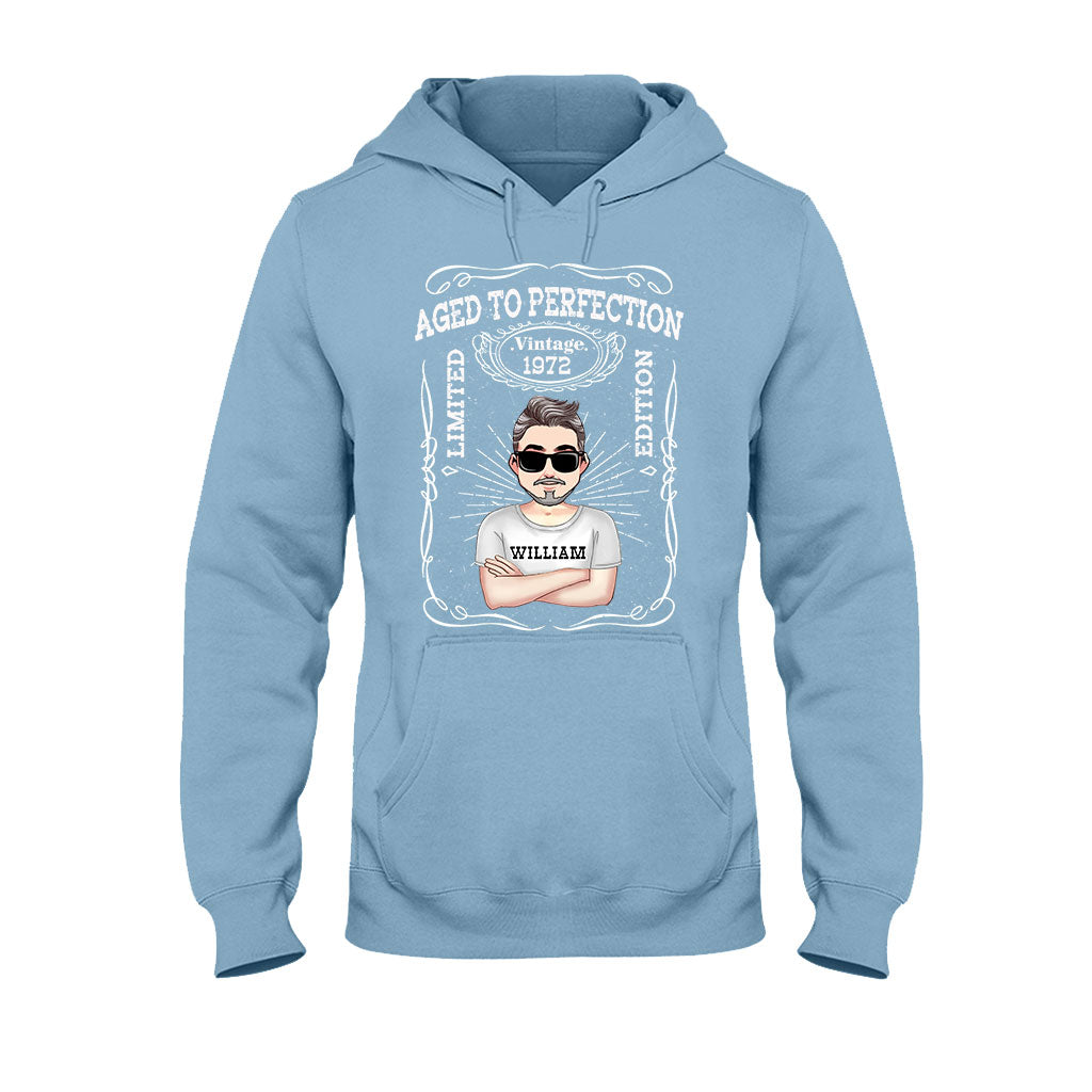 Vieilli à la perfection - T-shirt et sweat à capuche d'anniversaire personnalisés