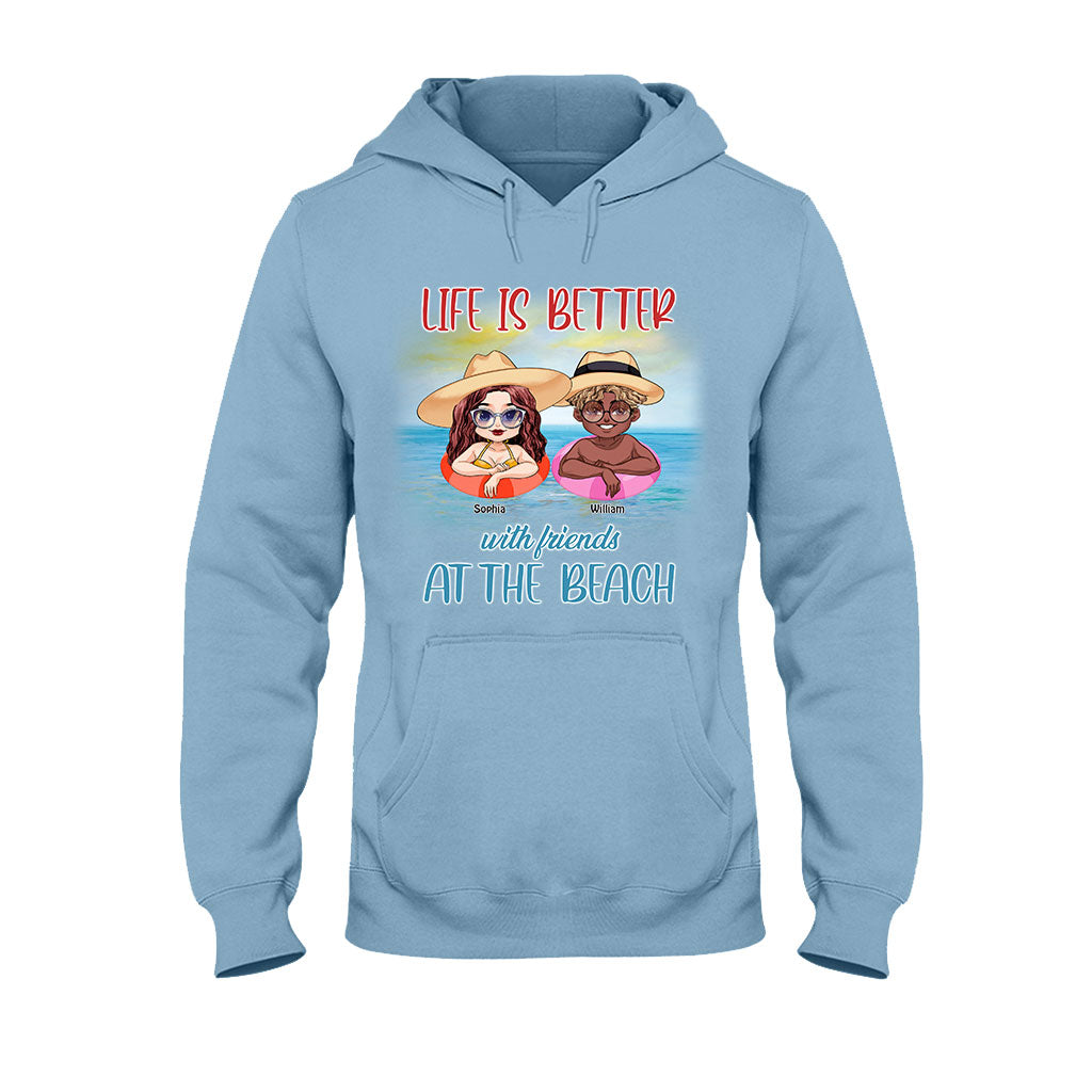 Boire sur mes plages - T-shirt et sweat à capuche personnalisés pour les amoureux de la mer