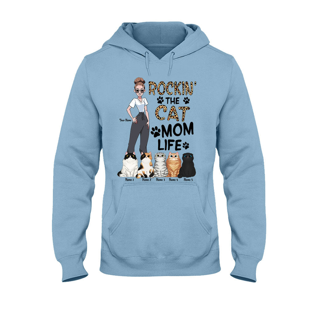Vivez pleinement votre vie de maman chat ! - T-shirt et sweat à capuche personnalisés pour chats