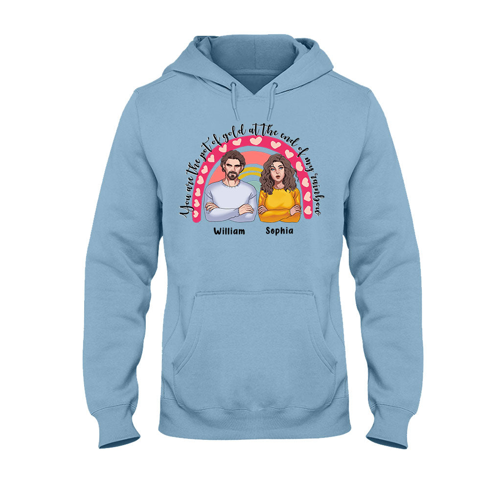 Vous êtes le trésor - T-shirt et sweat à capuche personnalisés pour couples