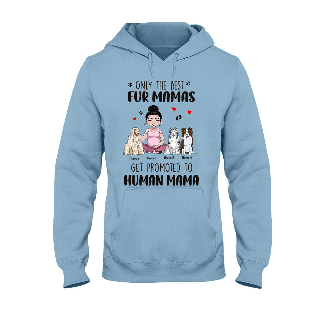 Seule la meilleure maman à fourrure - T-shirt et sweat à capuche personnalisés pour chien