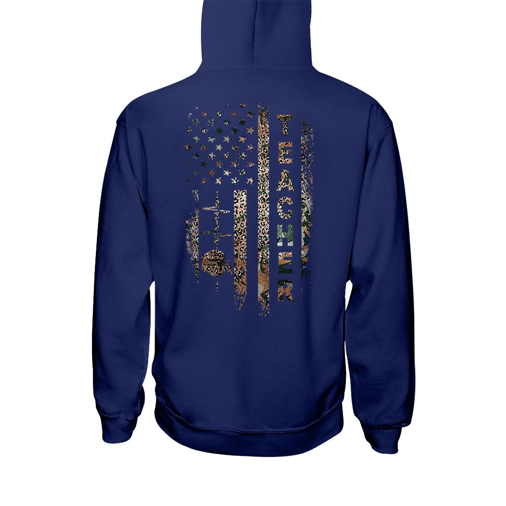 Enseigner, aimer, inspirer - T-shirt et sweat à capuche personnalisés pour la fête de l'Indépendance des enseignants