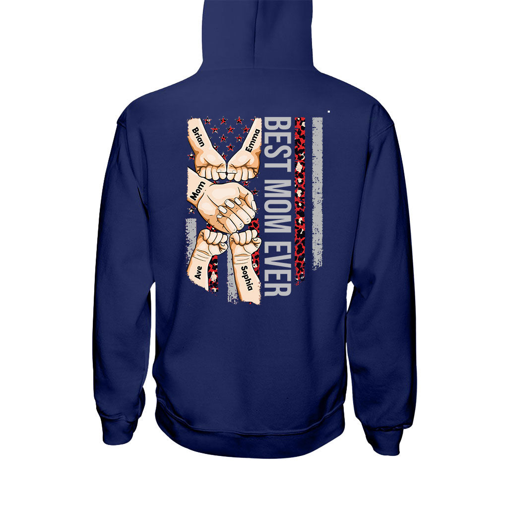 Meilleure maman du monde - T-shirt et sweat à capuche personnalisés pour la fête des mères