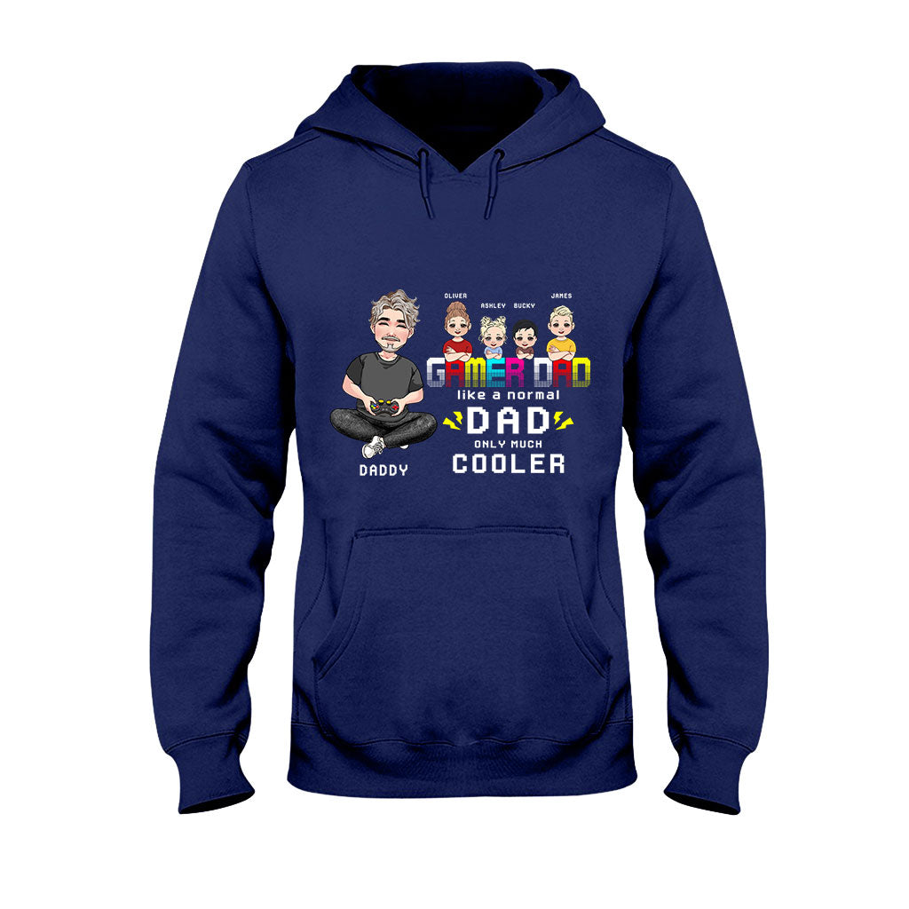 Papa Gamer - T-shirt et sweat à capuche personnalisés pour jeux vidéo