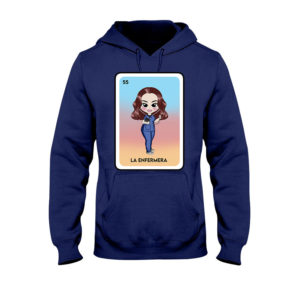 T-shirt et sweat à capuche personnalisés « La Enfermera » - Infirmière