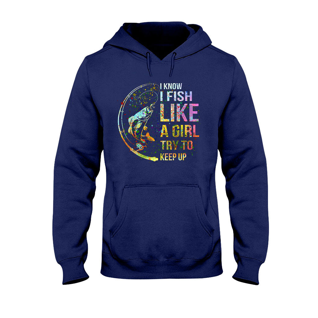 Essayez de suivre le rythme - T-shirt et sweat à capuche de pêche 112021