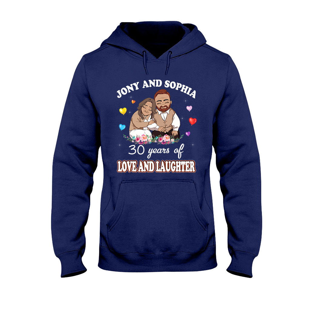 Je t'aimerai toujours - T-shirt et sweat à capuche personnalisés pour couples