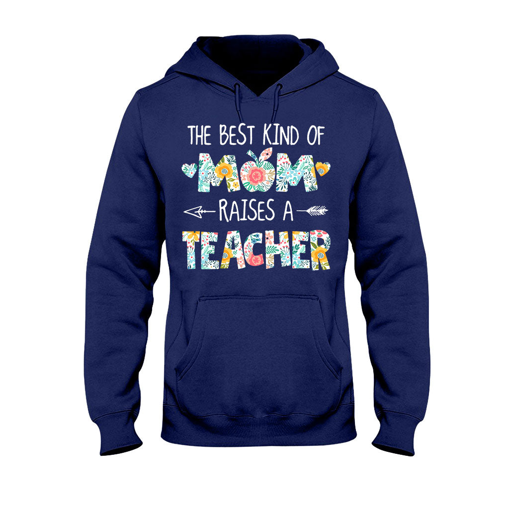 La meilleure maman élève un professeur - T-shirt et sweat à capuche