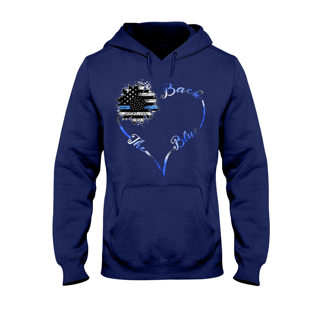 Ligne bleue - T-shirt et sweat à capuche pour policier 062021