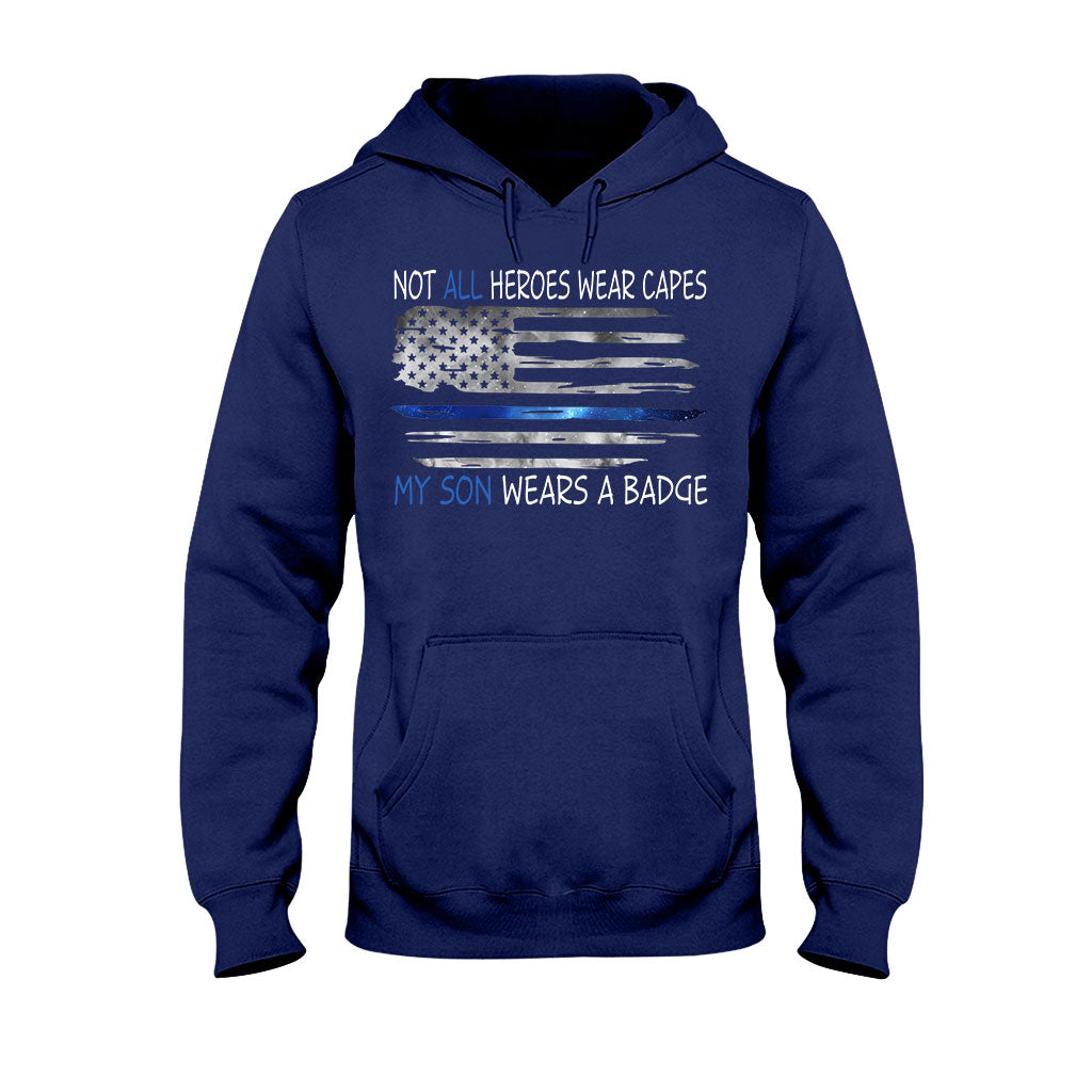 Not All Heroes Wear Capes - Police Officer T-shirt And Hoodie 062021