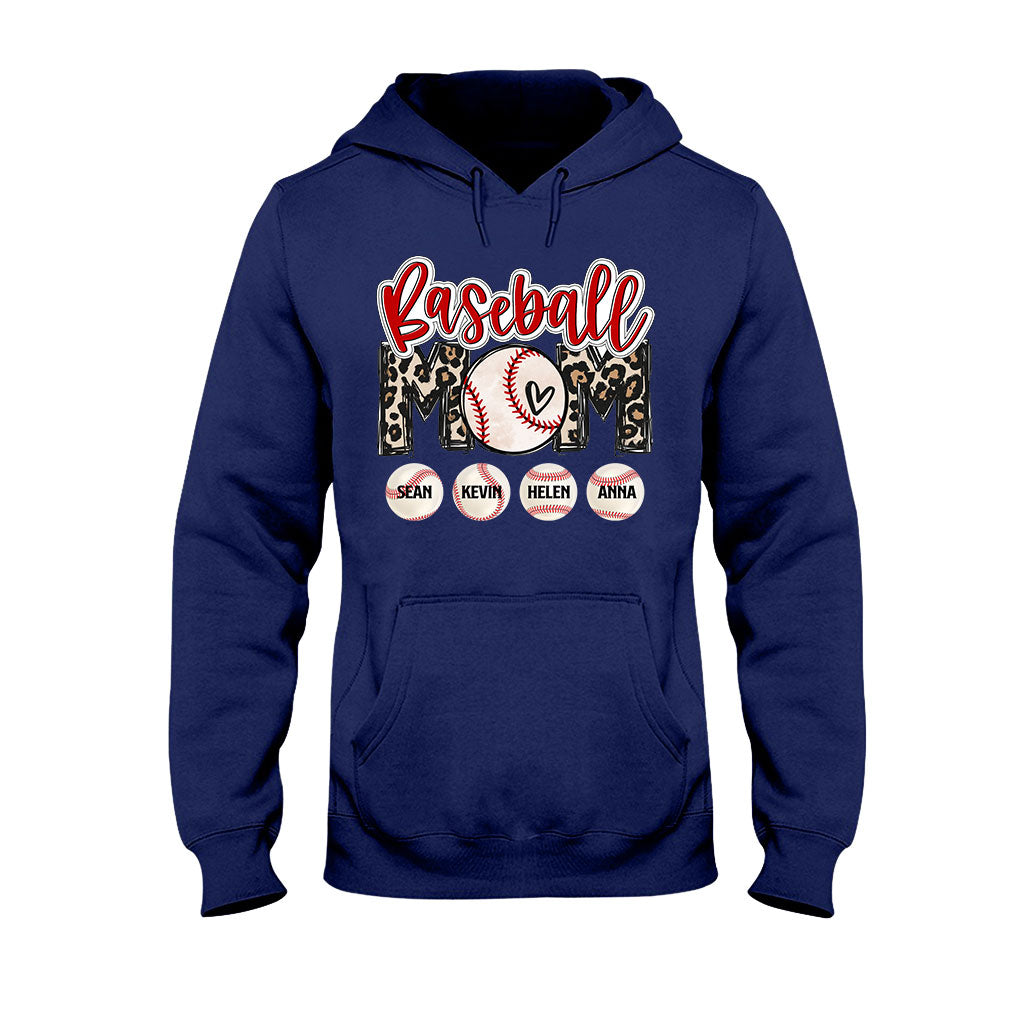 Baseball Mom - Personalized Baseball T-shirt and Hoodie
