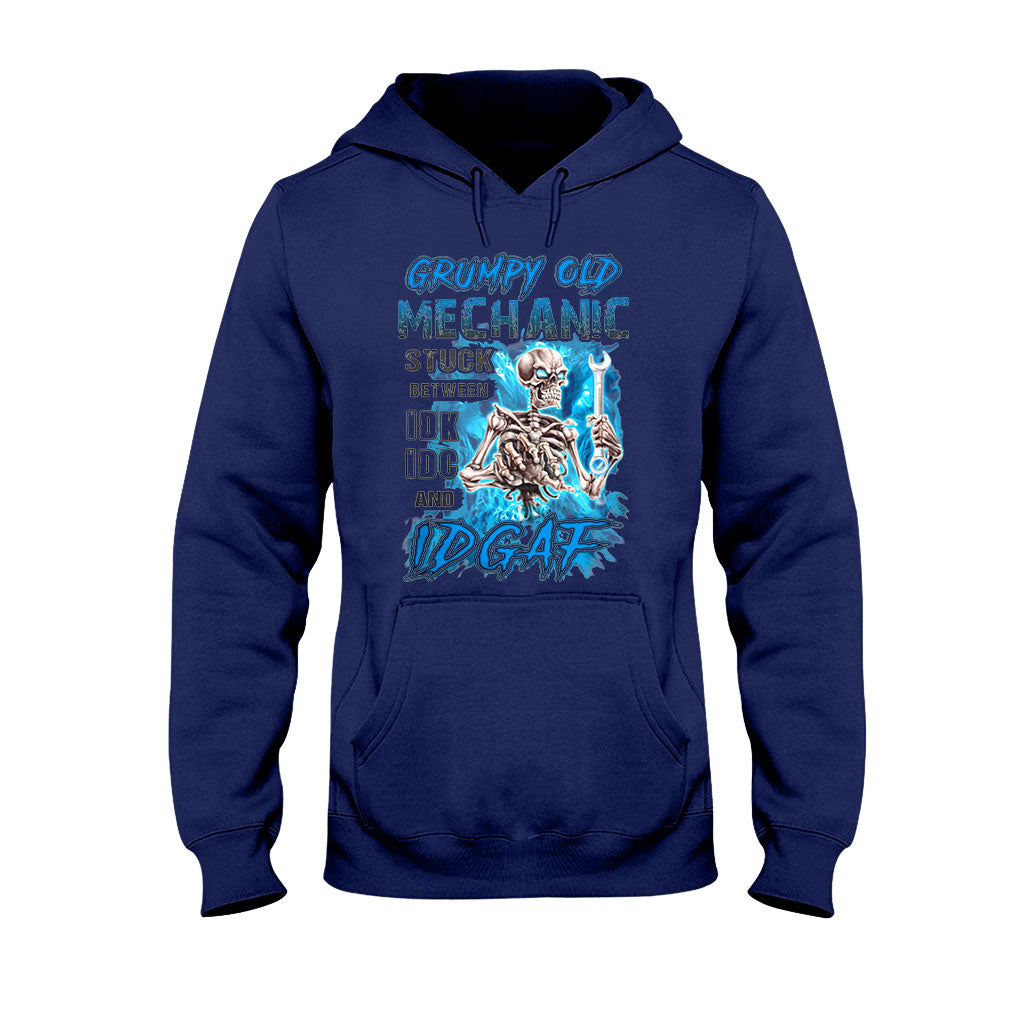 T-shirt et sweat à capuche « Grumpy Old Mechanic » (112021)