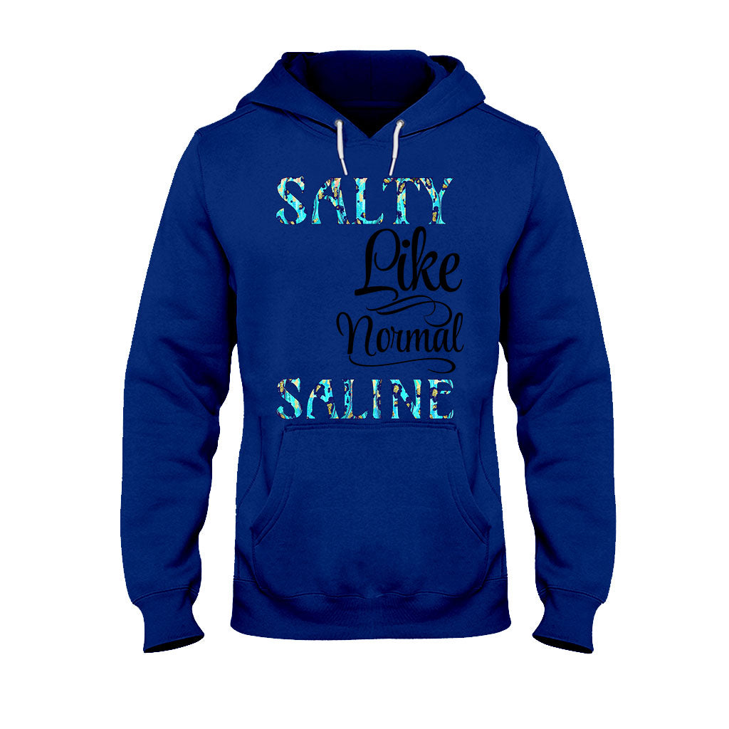 Solution saline salée - T-shirt et sweat à capuche personnalisés pour infirmières