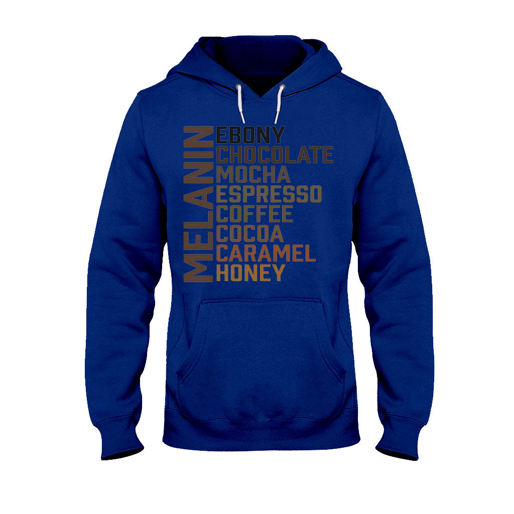 Mélanine - T-shirt et sweat à capuche afro-américain 062021