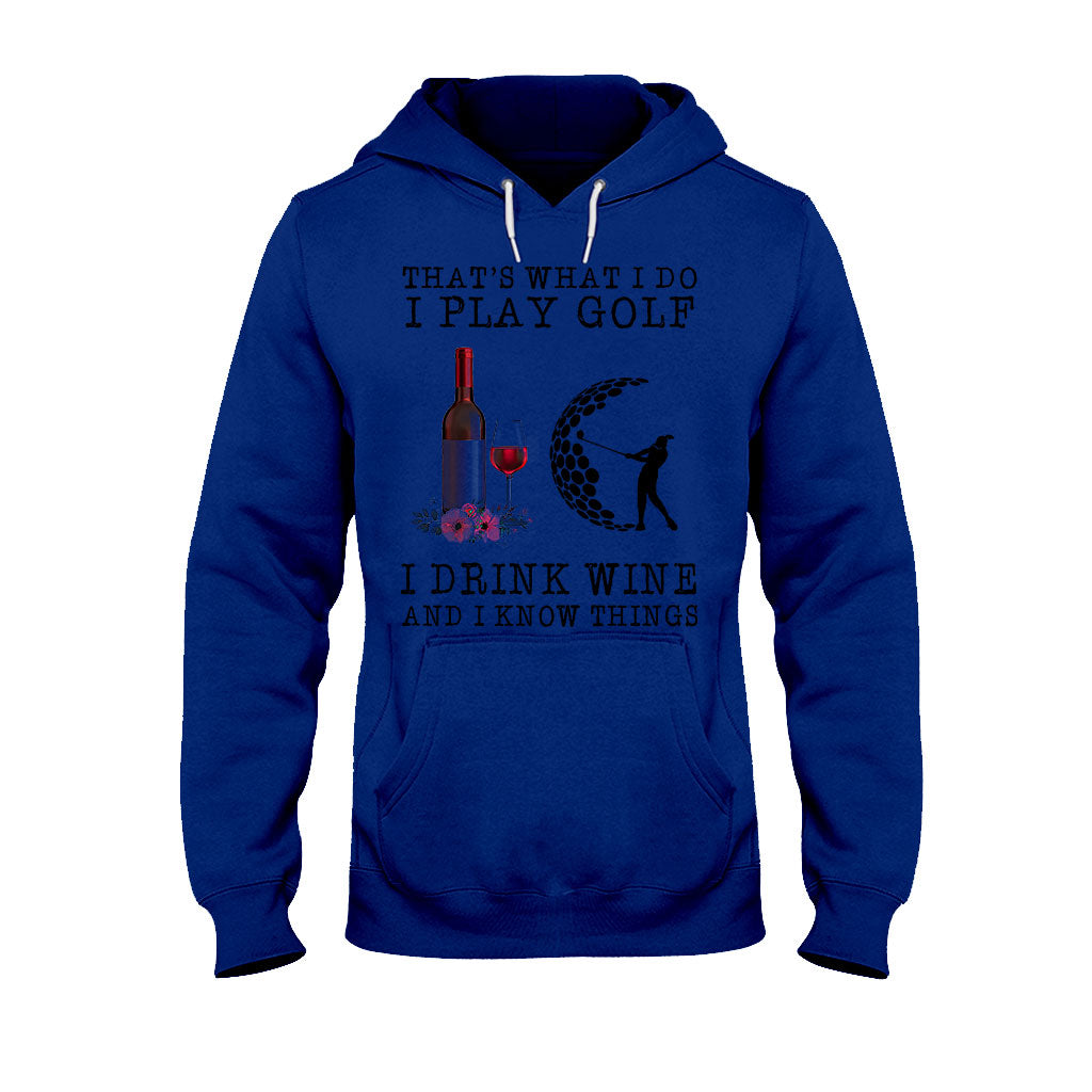 C'est ce que je fais - T-shirt et sweat à capuche de golf 062021
