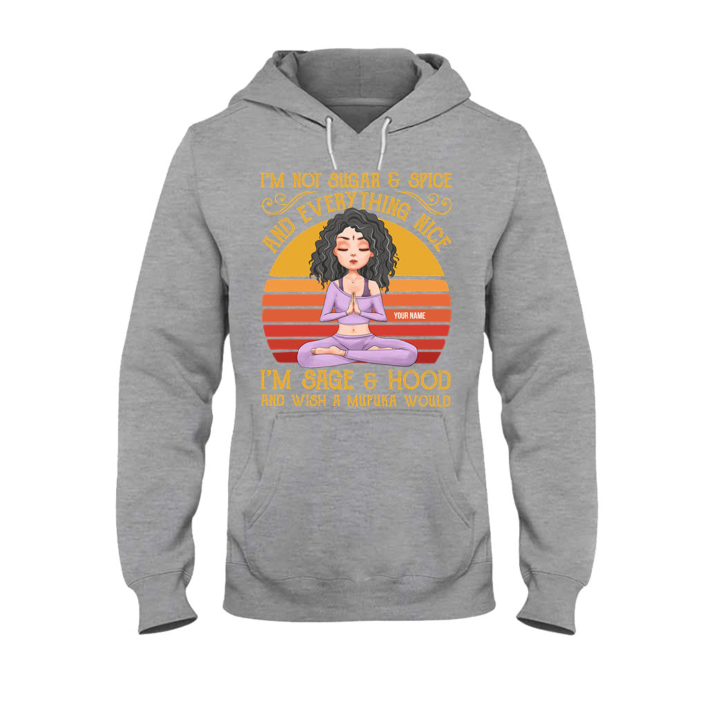 Je suis Sage And Hood - T-shirt et sweat à capuche de yoga personnalisés
