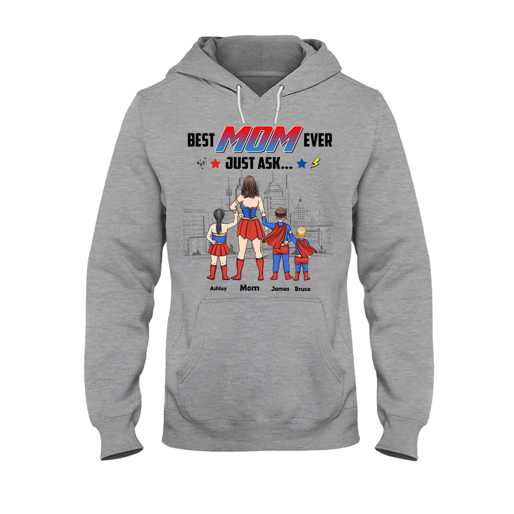 Supermaman - T-shirt et sweat à capuche personnalisés pour maman