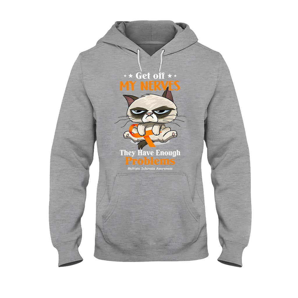 Laissez-moi tranquille ! – T-shirt et sweat à capuche de sensibilisation à la sclérose en plaques 092021