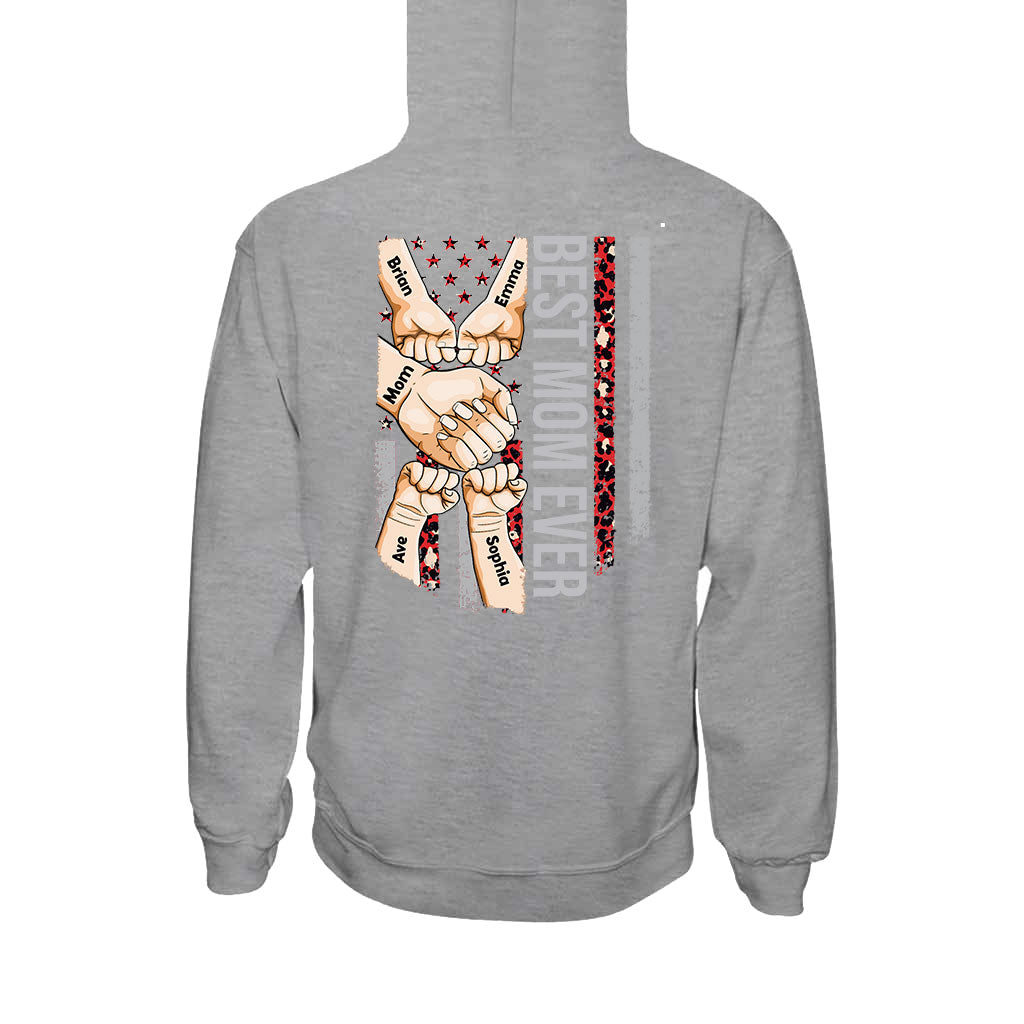 Meilleure maman du monde - T-shirt et sweat à capuche personnalisés pour la fête des mères