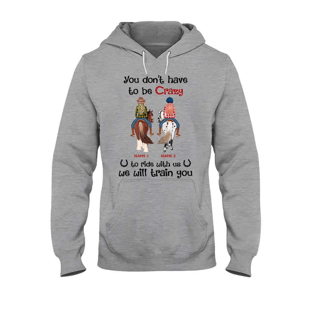 Nous sommes comme une toute petite bande - T-shirt et sweat à capuche personnalisés avec un cheval