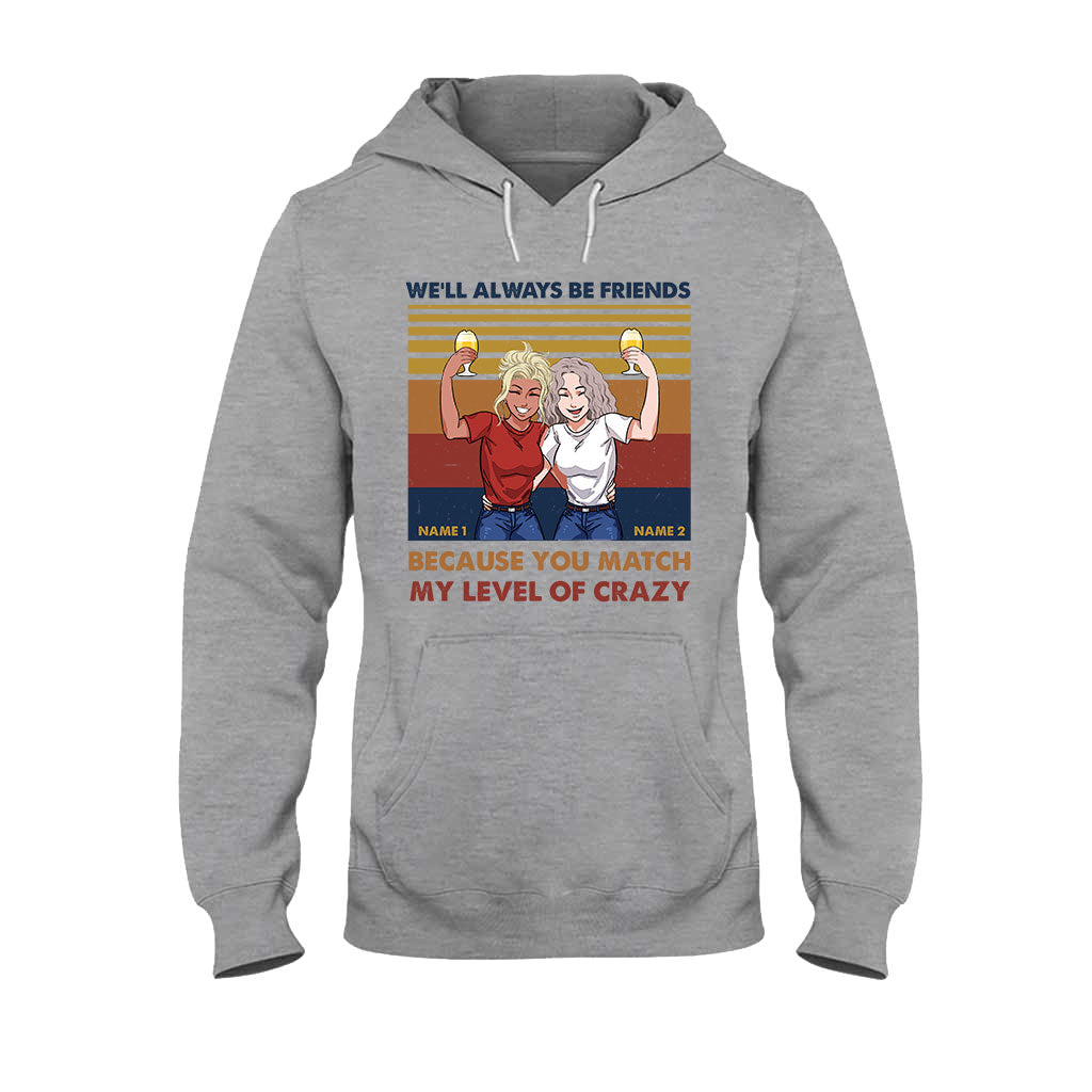 On est plus que des meilleures amies, on est comme une toute petite bande ! – T-shirt et sweat à capuche personnalisés