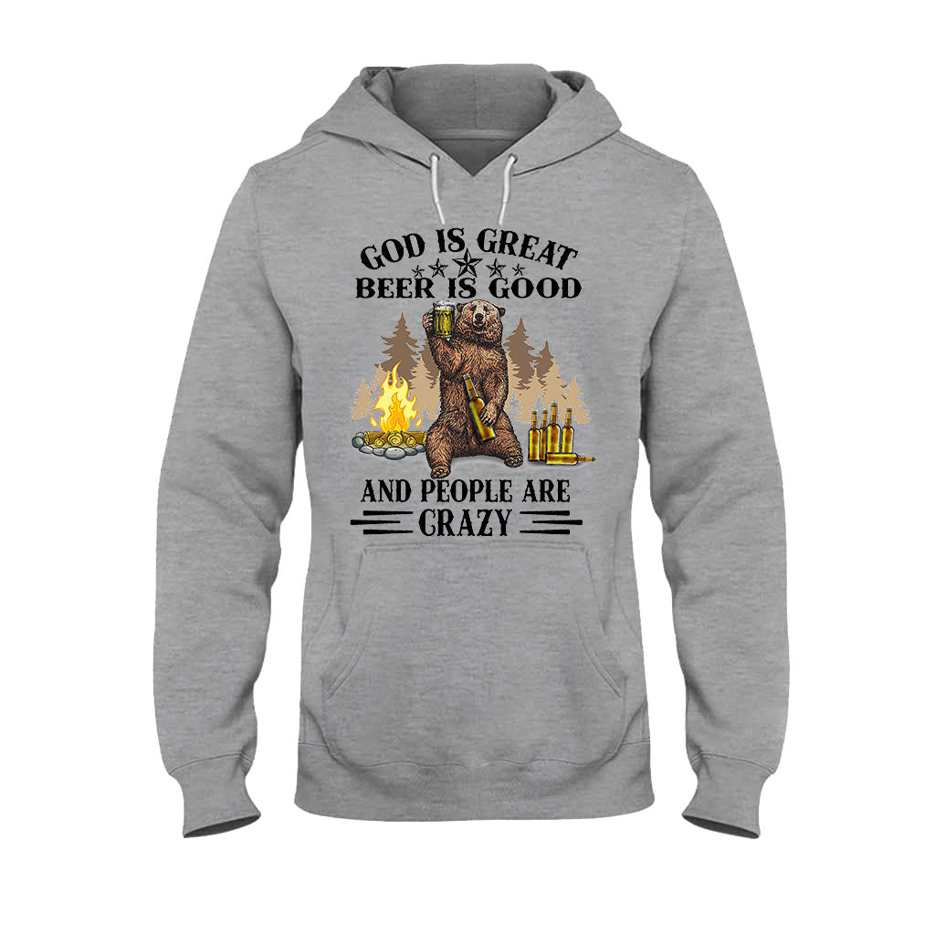 God Is Great Beer Is Good - Camping T-shirt and Hoodie 112021