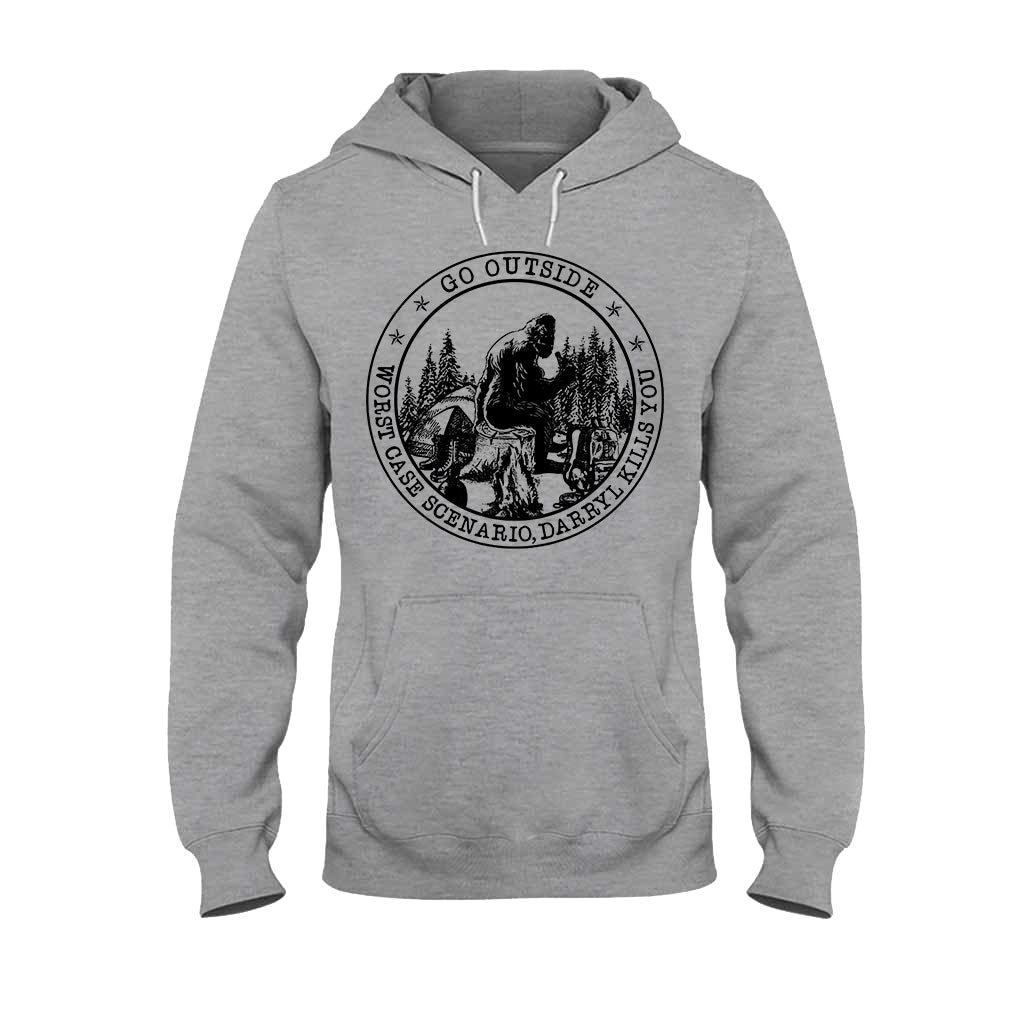 Go Outside - T-shirt et sweat à capuche de camping 112021