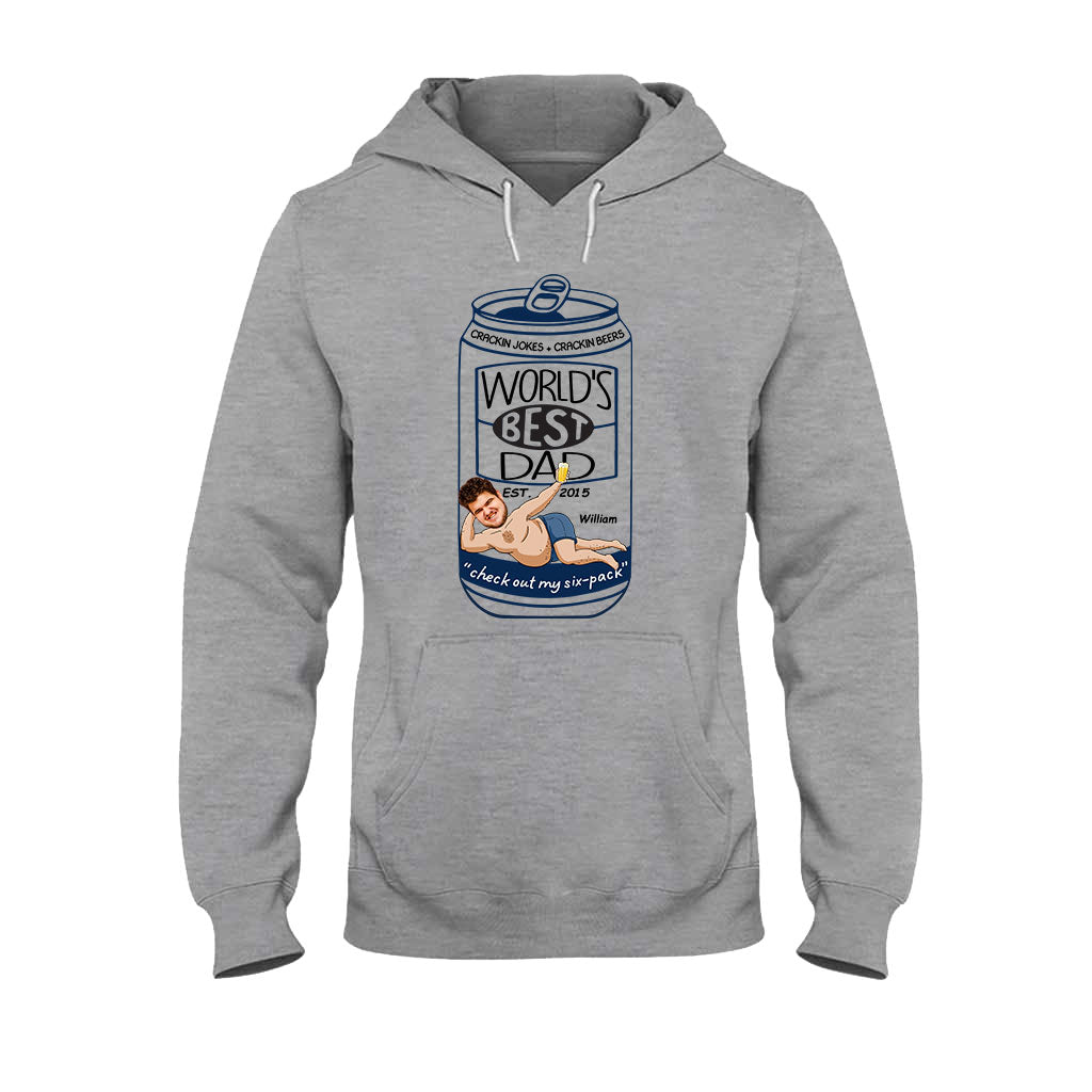 Meilleur papa du monde - T-shirt et sweat à capuche personnalisés pour papa