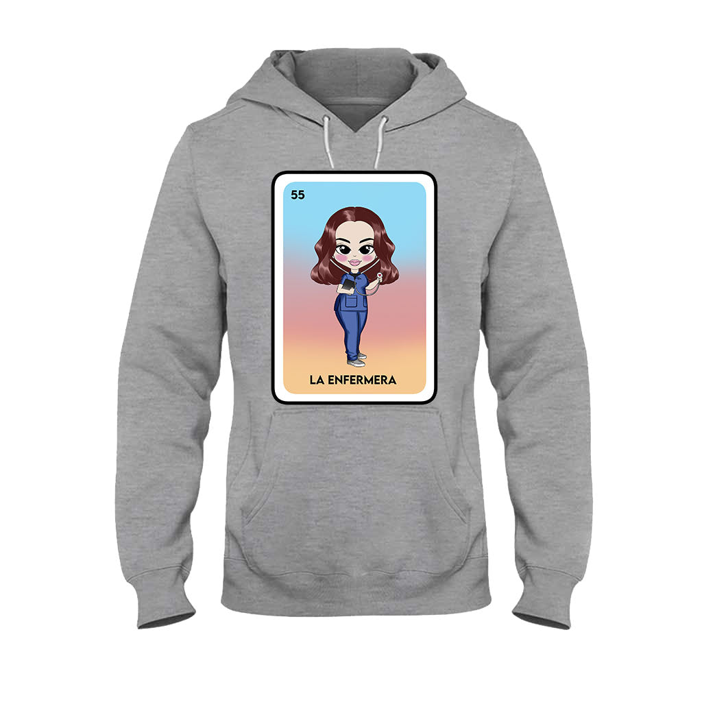 T-shirt et sweat à capuche personnalisés « La Enfermera » - Infirmière