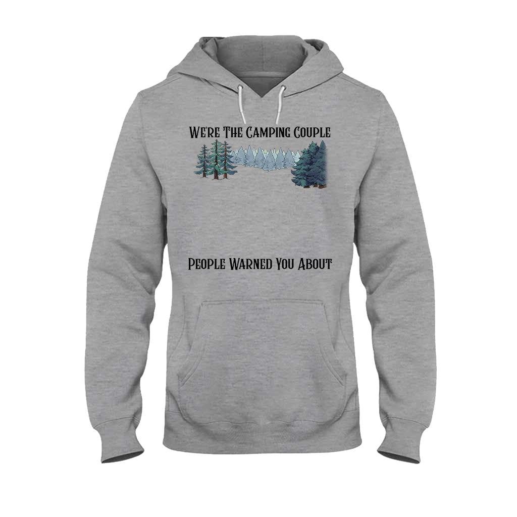 We're The Camping Couple - Personalized T-shirt and Hoodie