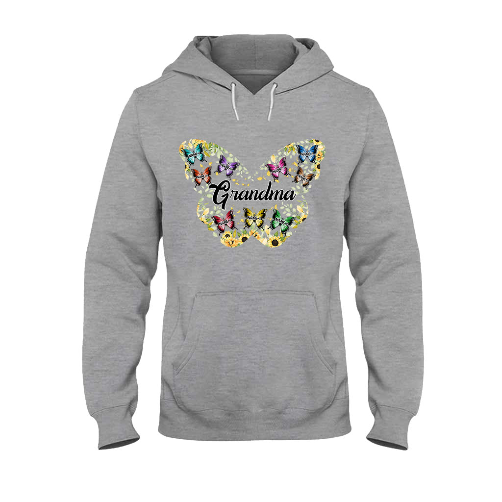On t'aime - T-shirt et sweat à capuche personnalisés pour grand-mère