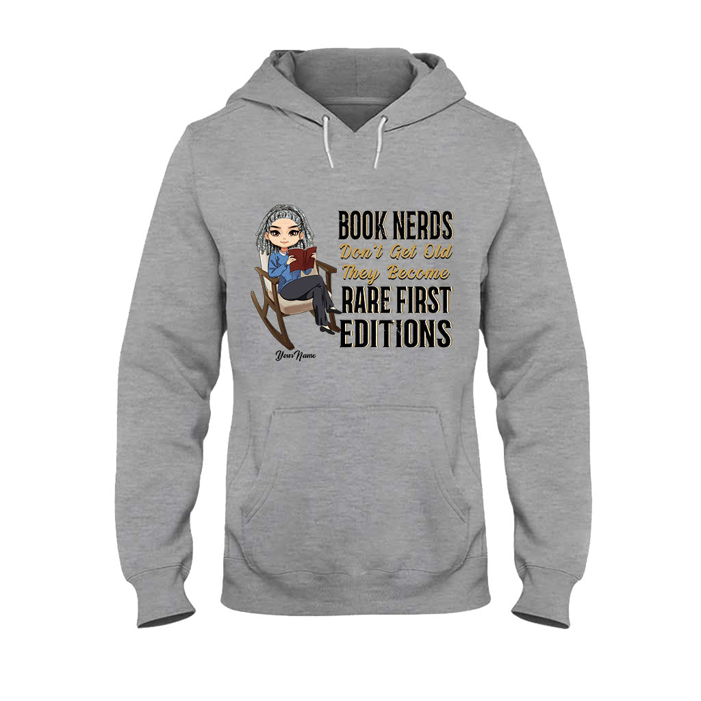 Les amoureux des livres ne vieillissent pas - T-shirt et sweat à capuche personnalisés