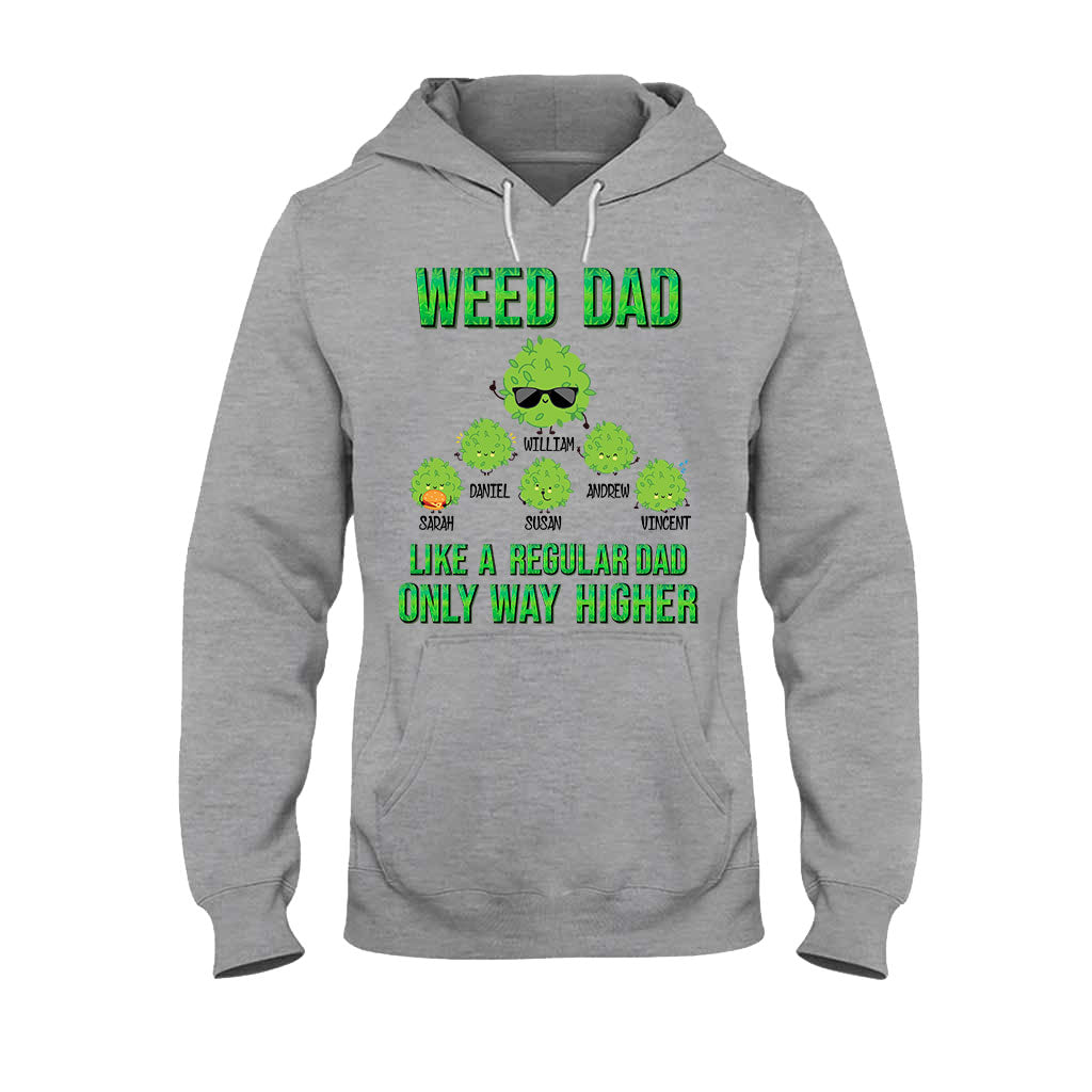 Papa Défoncé - T-shirt et sweat à capuche personnalisés sur le thème du cannabis