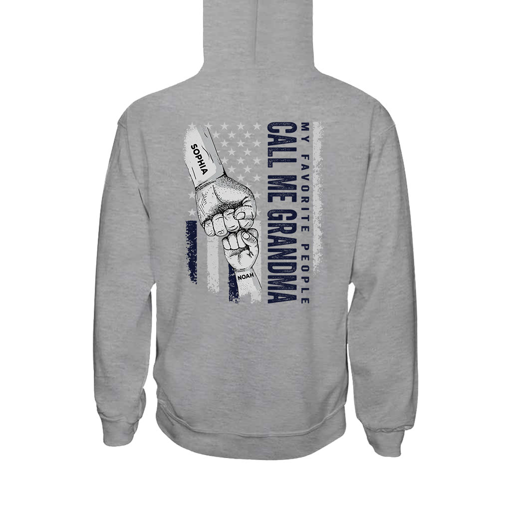 My Favorite People Call Me Grandma - Personalized Grandma T-shirt and Hoodie