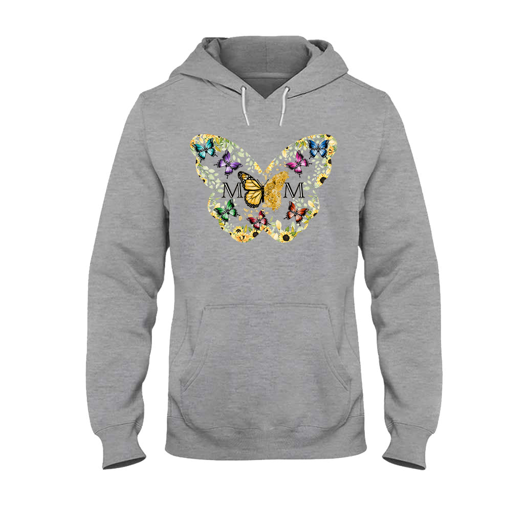 T-shirt et sweat à capuche personnalisés « Maman Papillon »