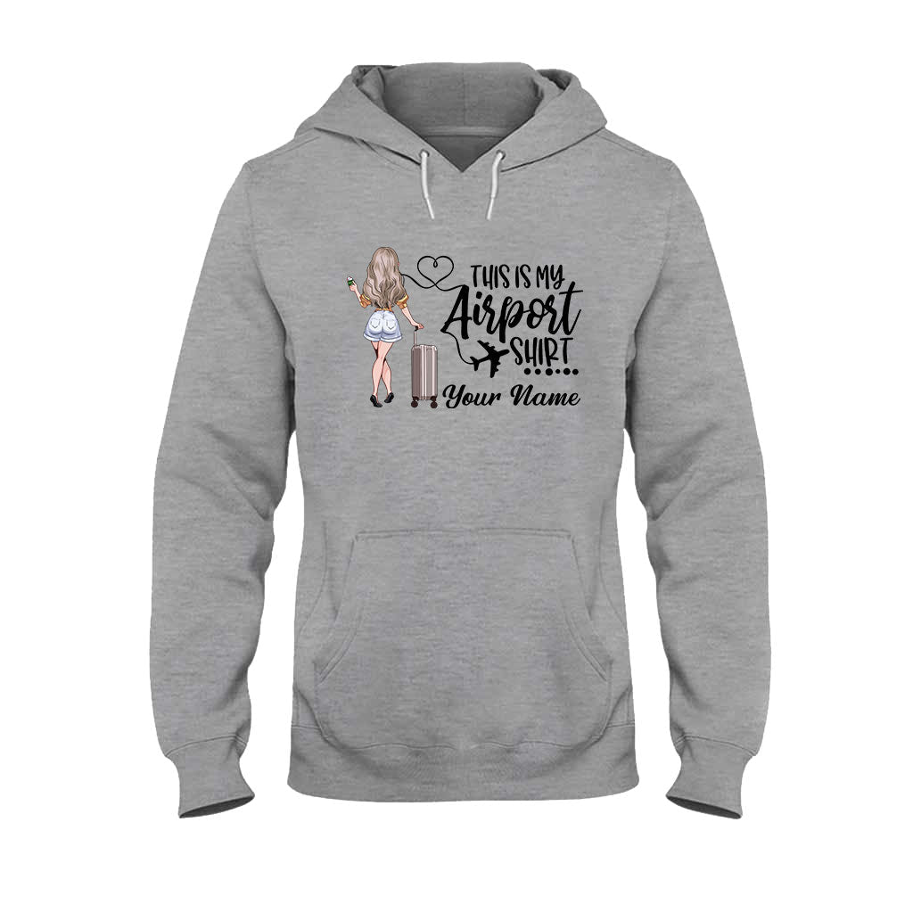 T-shirt « This Is My Airport » - T-shirt et sweat à capuche de voyage personnalisés