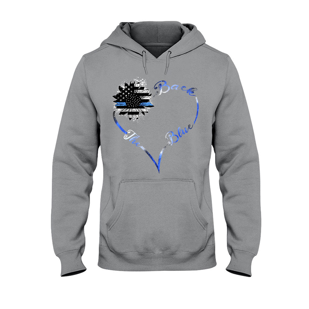 Ligne bleue - T-shirt et sweat à capuche pour policier 062021