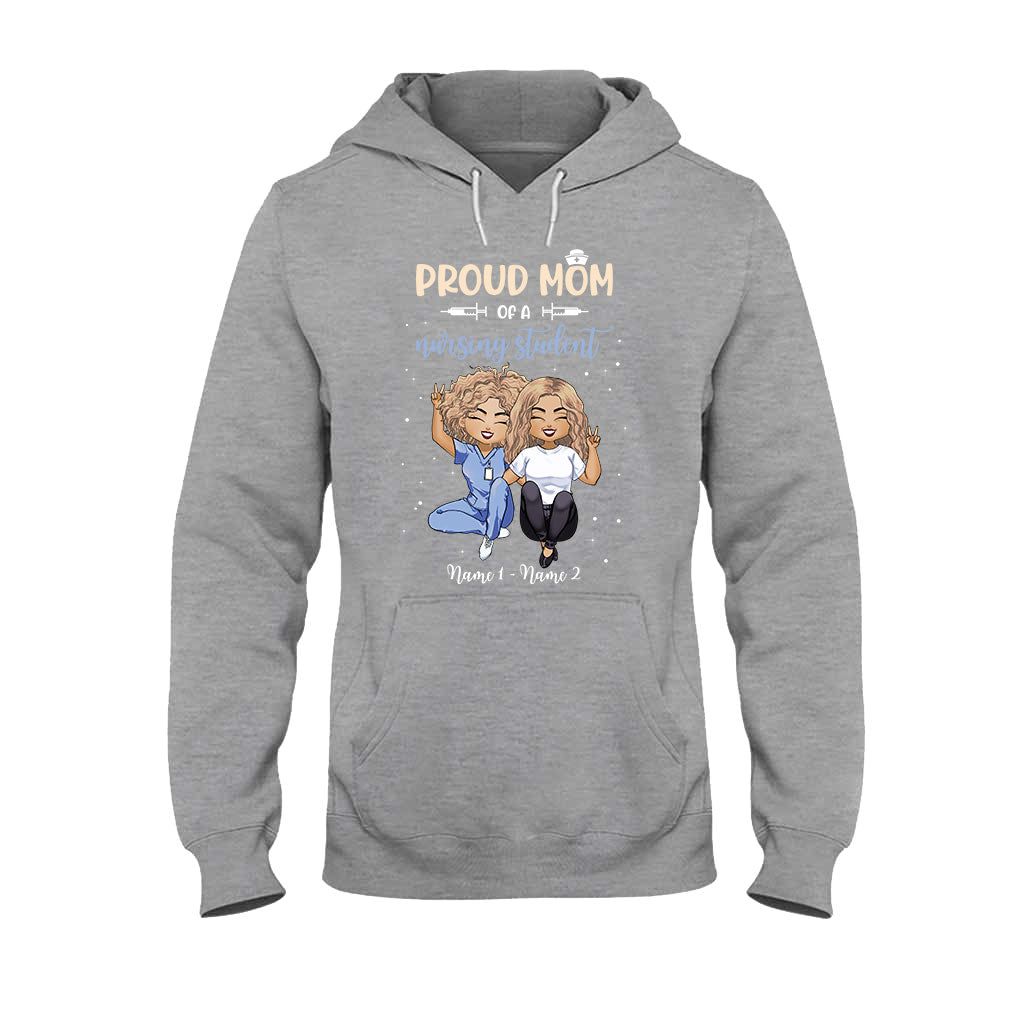 Le meilleur type de maman - T-shirt et sweat à capuche personnalisés pour la fête des mères (infirmière)