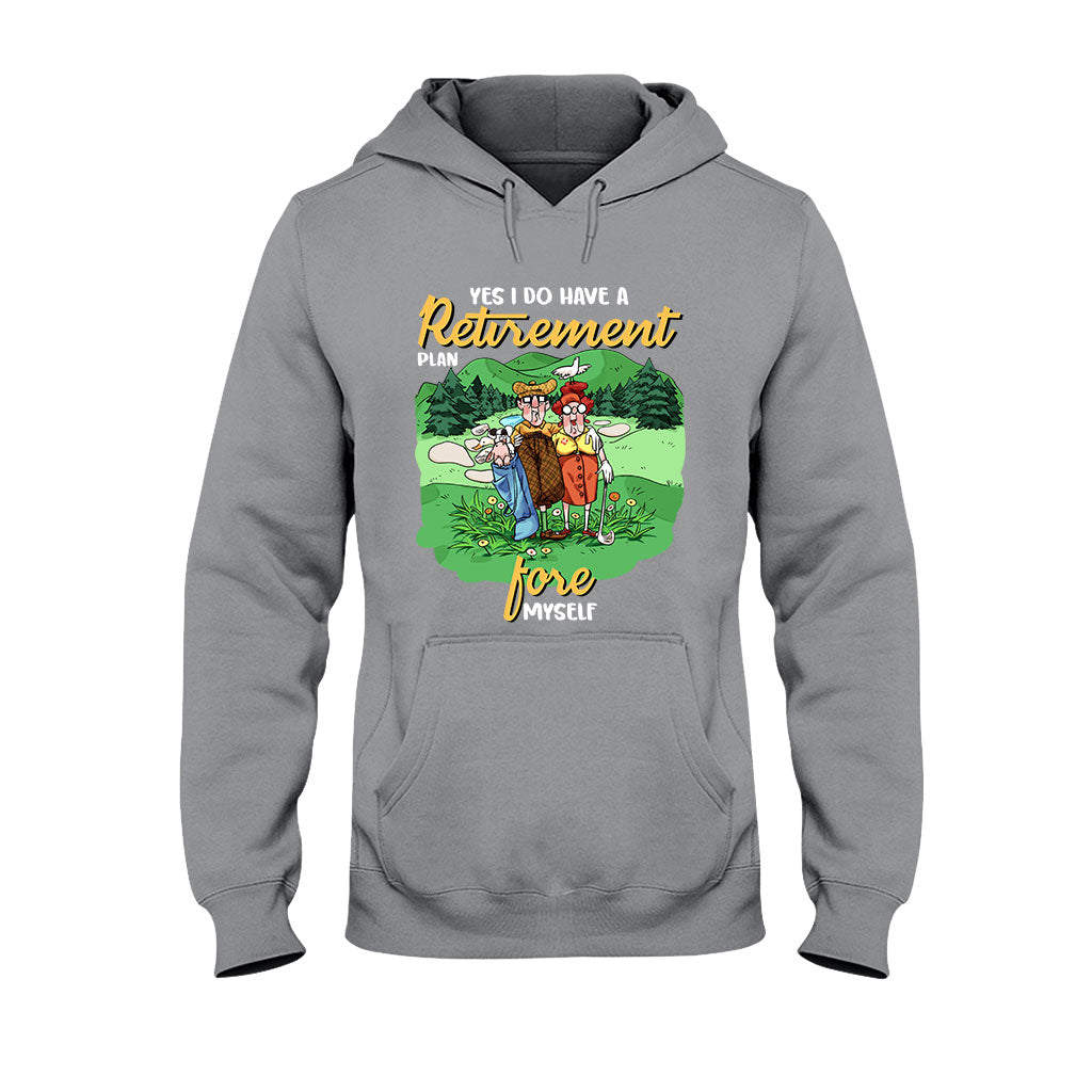 Oui, j'ai un plan de retraite - T-shirt et sweat à capuche de golf