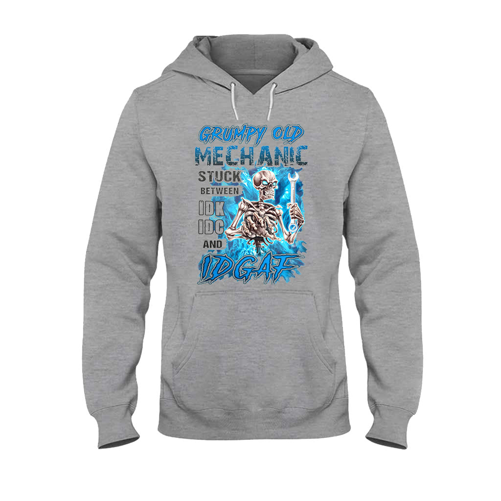 T-shirt et sweat à capuche « Grumpy Old Mechanic » (112021)