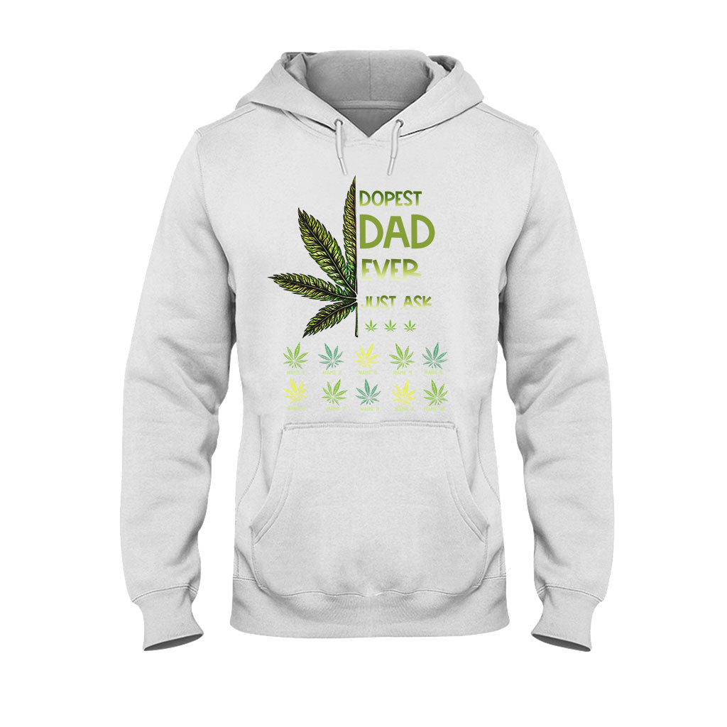 Dopest Dad Ever - Gift for dad, grandma, grandpa, mom, uncle, aunt, brother, sister - Personalized T-shirt And Hoodie