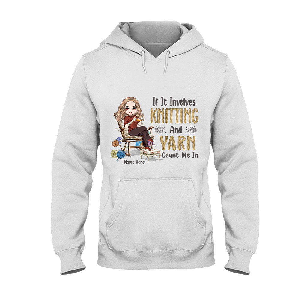 Si ça implique du tricot et de la laine, comptez sur moi ! - T-shirt et sweat à capuche personnalisés en tricot