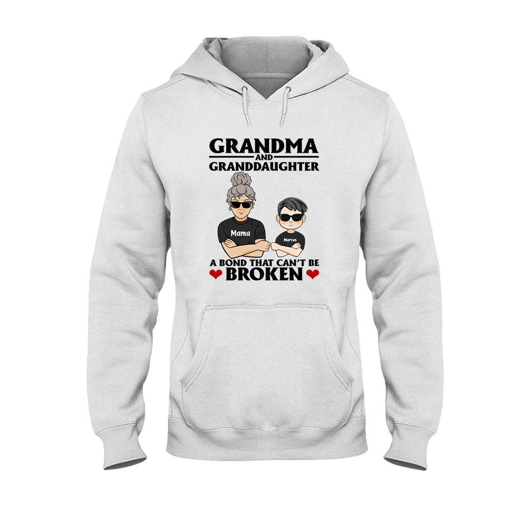 A Bond That Can't Be Broken - Personalized Grandma T-shirt and Hoodie