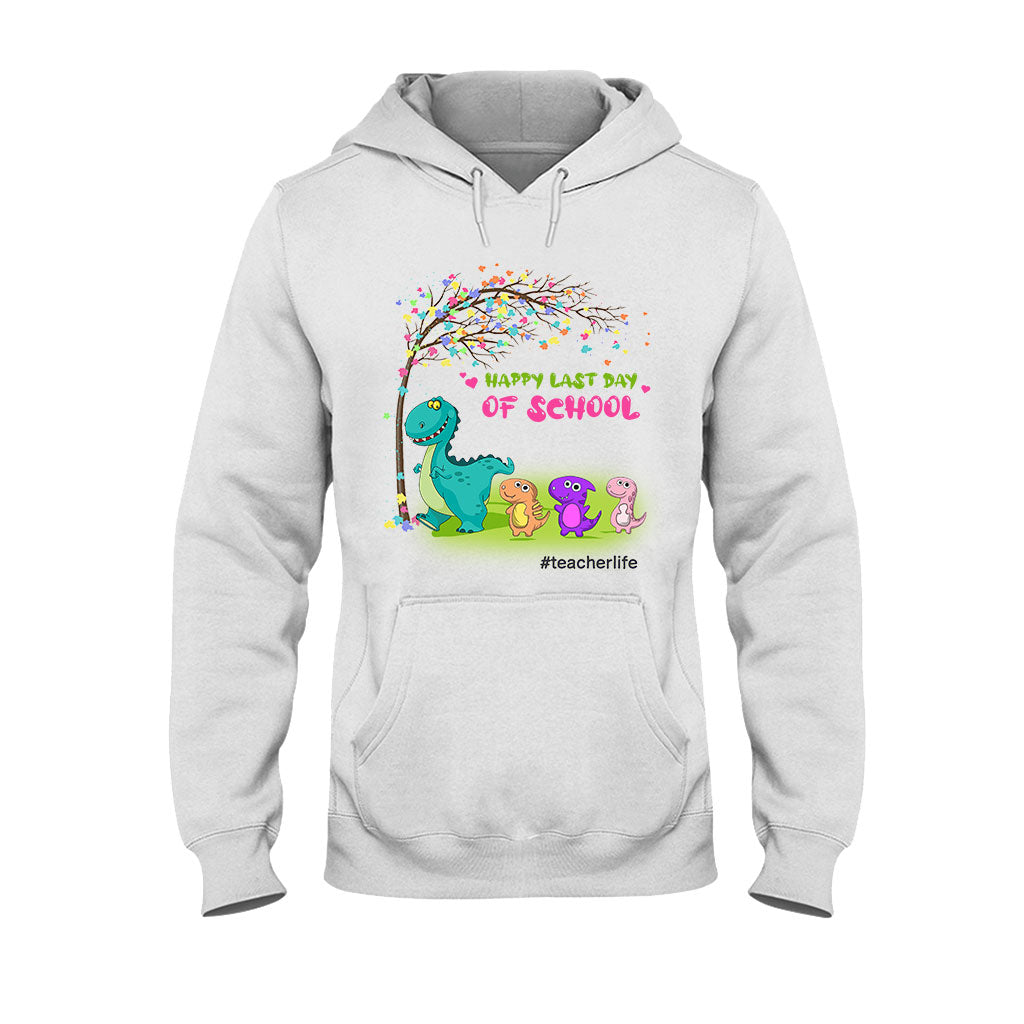Bonne dernière journée d'école ! T-shirt et sweat à capuche personnalisés pour enseignants