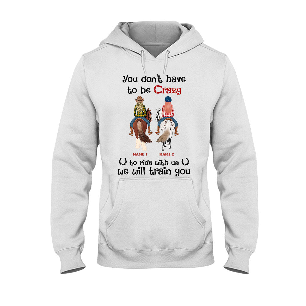 Nous sommes comme une toute petite bande - T-shirt et sweat à capuche personnalisés avec un cheval