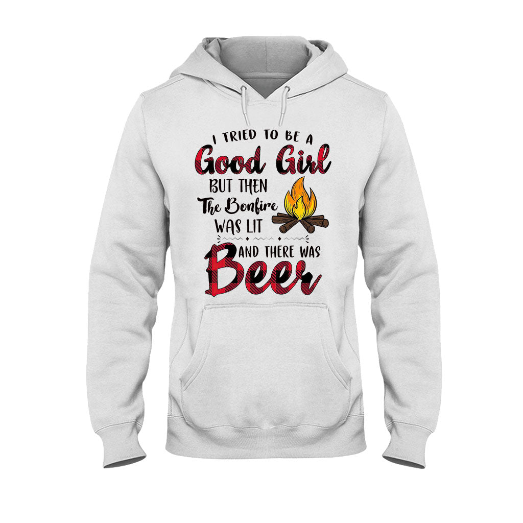 J'ai essayé d'être une gentille fille - T-shirt et sweat à capuche de camping 112021