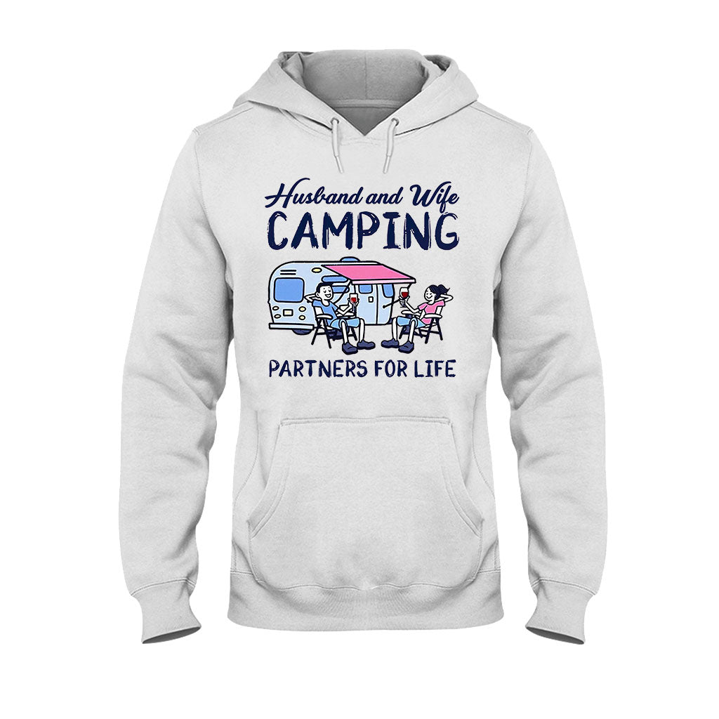 Couple de campeurs pour la vie - T-shirt et sweat à capuche de camping 112021