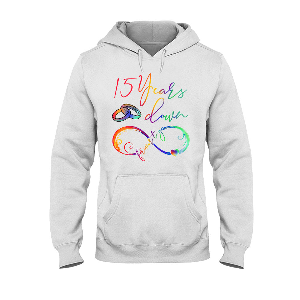 Forever To Go - Personalized Couple T-shirt and Hoodie