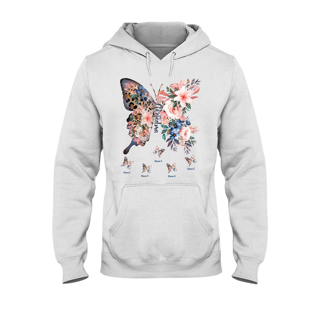 Grand-mère - Cadeau pour grand-mère, maman - T-shirt et sweat à capuche personnalisés